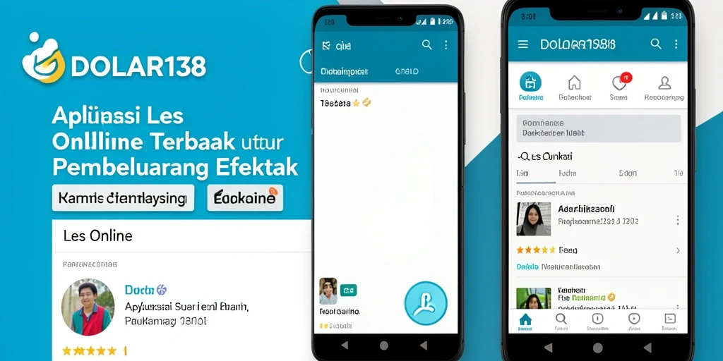 Tampilan antarmuka DOLAR138 yang modern dan mudah digunakan untuk Les Online.
