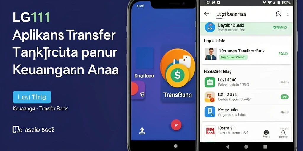 Antarmuka LG111 yang intuitif dan ramah pengguna.