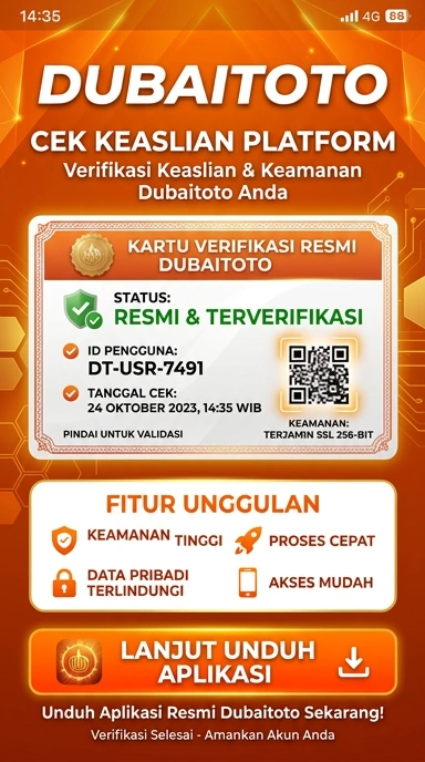 Halaman Resmi Dubaitoto untuk Pengguna Android Indonesia